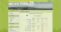 Desktop Screenshot of meteotombolo.it